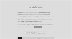 Desktop Screenshot of mustafaquilon.com